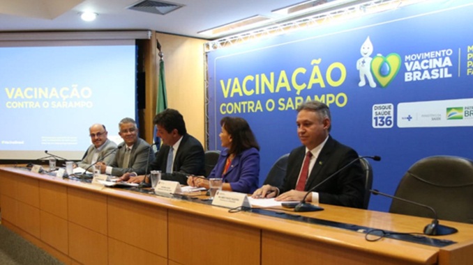 SARAMPO: Mais de 3 milhões de crianças e jovens devem se vacinar