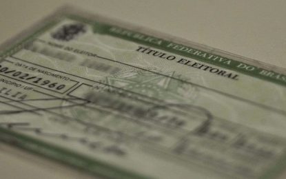 Eleitor tem até 6 de maio para regularizar título junto à Justiça Eleitoral