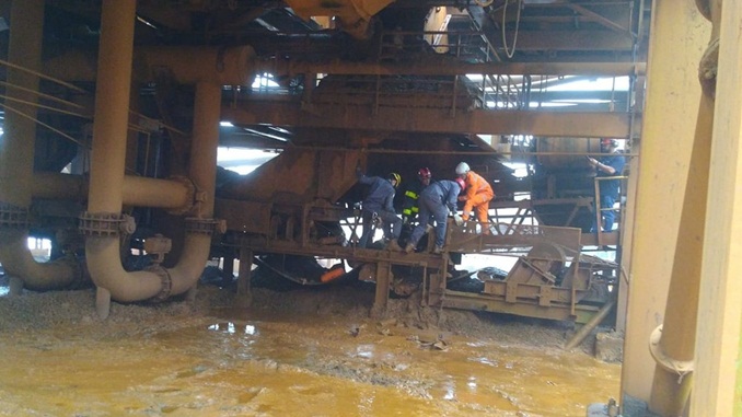 Homem morre após ficar preso em esteira de minério em Brumadinho