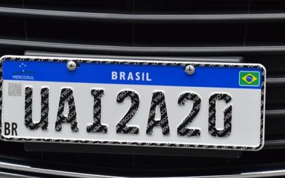 Minas Gerais terá nova placa de identificação veicular a partir da próxima semana