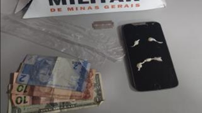 Homem é preso com pedras de crack no bairro Boa Morte, em Barbacena
