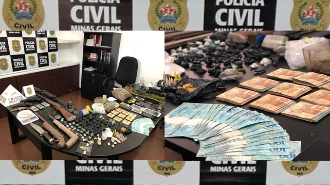 Polícias Civil e Militar realizam “Operação HIGIA” em Senhora de Oliveira e Presidente Bernardes