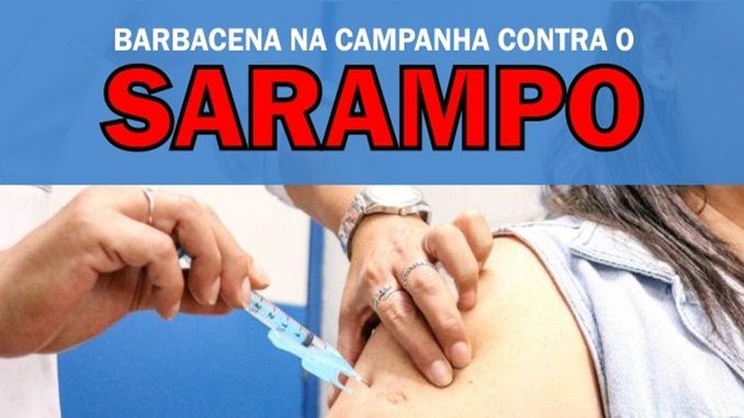Campanha Nacional de Vacinação contra o Sarampo será antecipada
