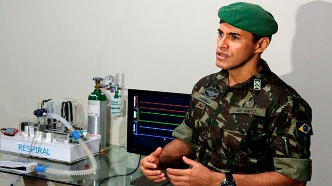 Pesquisadores desenvolvem respirador mecânico de baixo custo