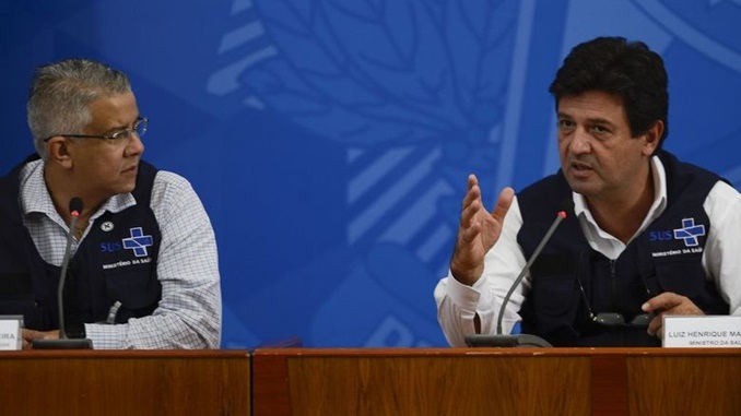 Brasil registra mais de 1.700 mortes por Covid-19