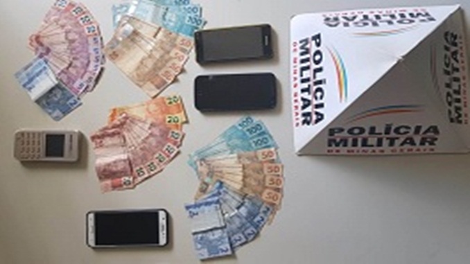 Estelionatários são surpreendidos pela Polícia Militar prestes a aplicar um segundo golpe, em Entre Rios de Minas