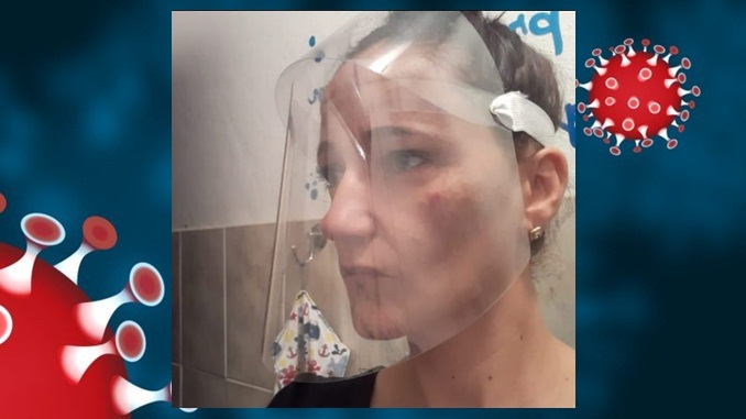 Barbacenense produz mascaras para trabalhos no combate ao COVID-19