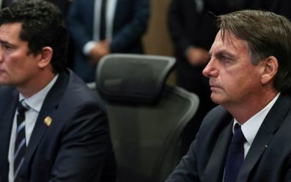 Após pronunciamento de Bolsonaro, embate entre o presidente da República e Sérgio Moro gera repercussão no meio político