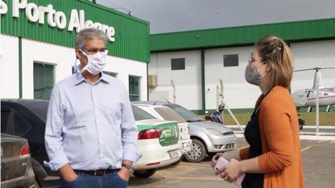 Barbacena recebe doação de álcool da Laticínios Porto Alegre