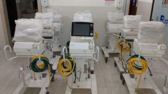 Santa Casa de Bom Despacho recebe novos respiradores