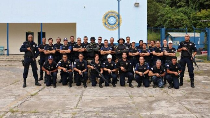 Guardas Civis municipais participam de curso de capacitação para utilização de armamento letal