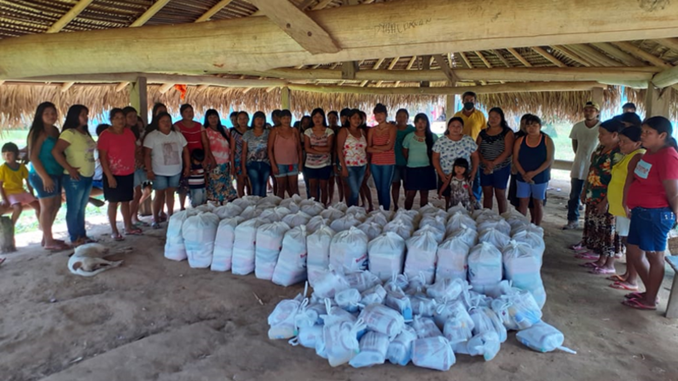 Funai entrega mais de 17 mil cestas básicas a comunidades indígenas