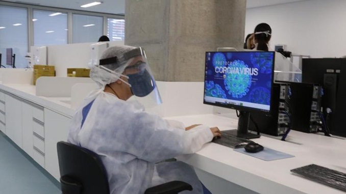 Mais de 218 mil pessoas estão com a Covid-19 em todo o Brasil