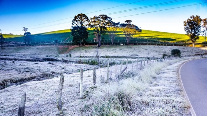 Cidades do Sul de Minas voltam a registrar temperaturas baixas