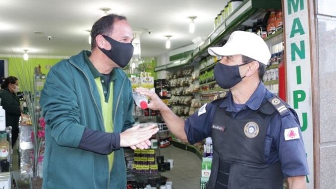 Guarda Municipal de Barbacena participa de megaoperação estadual para enfrentamento à Covid-19