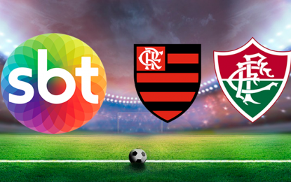 Futebol no SBT: audiência atingiu os 30 pontos e deixou o Jornal Nacional em segundo lugar