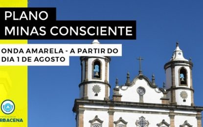 Barbacena vai avançar à Onda Amarela no Minas Consciente