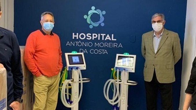 Santa Rita do Sapucaí recebe 25 respiradores doados pela FIEMG