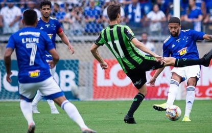 América não ganha clássico contra o Cruzeiro há quatro anos