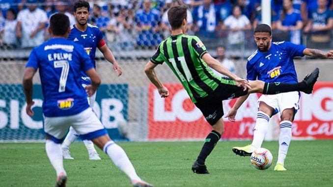 América não ganha clássico contra o Cruzeiro há quatro anos
