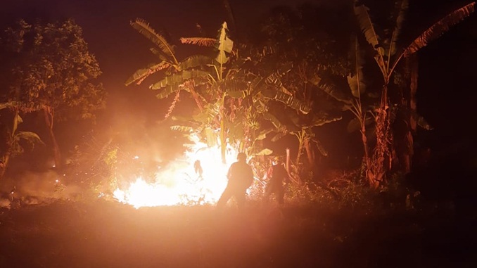 Calor faz aumentar o numero de incêndios na região