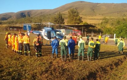 Trabalho integrado dos bombeiros e outros órgãos potencializa combates aos incêndios florestais