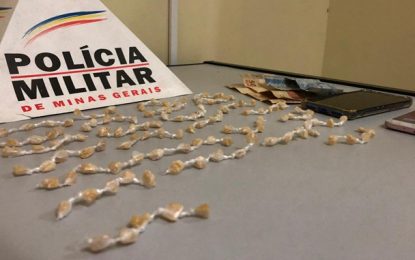 Suspeitos de tráfico de drogas são presos em Barbacena