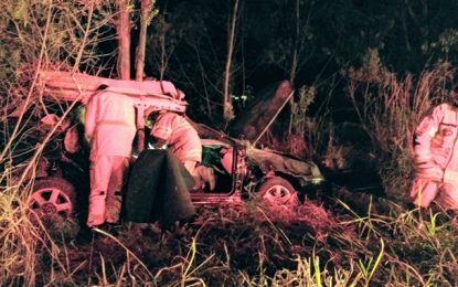 Família se envolve em acidente na BR-040