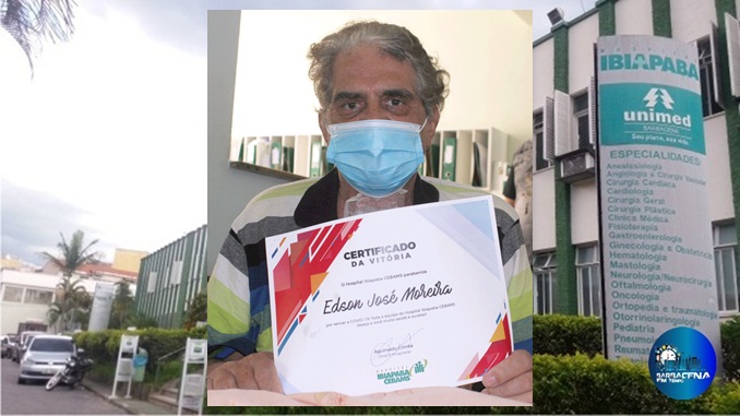 Paciente do Hospital Ibiapaba CEBAMS vence COVID-19 após meses de internação