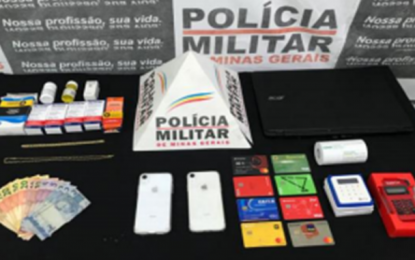 Procurados por crime de estelionato são localizados e presos pela Polícia Militar
