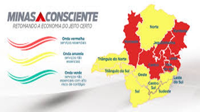 Minas Consciente libera regiões para onda verde e municípios podem retomar atividades na pandemia