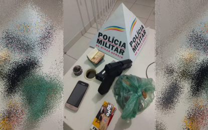 Trio é preso após assaltar agência dos Correios em Inimutaba, na região Central de Minas