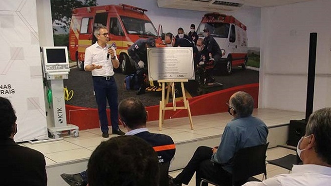 Governador inaugura Centro de Regulação Integrada em Saúde, em Juiz de Fora