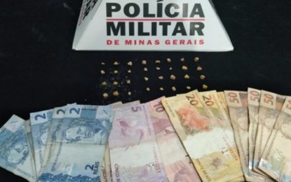 Apreendido menor reincidente em crime análogo ao tráfico de drogas, em Conselheiro Lafaiete