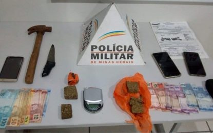 Envolvidos com o tráfico de drogas são presos em Santos Dumont