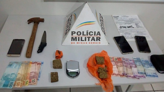 Envolvidos com o tráfico de drogas são presos em Santos Dumont