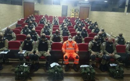 3º Batalhão de Bombeiros oferece capacitação para policiais militares