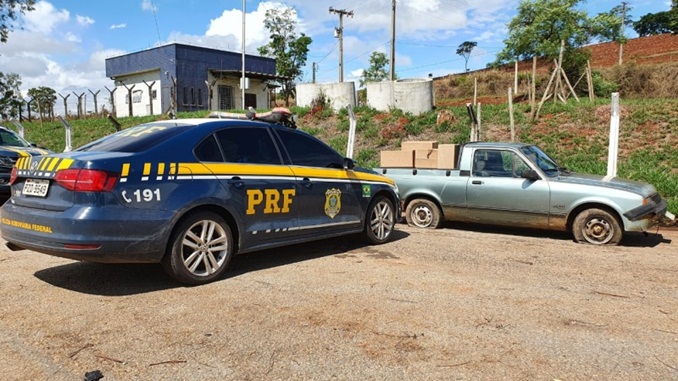 Carga roubada em Itaguara no valor de mais de R$ 1 milhão é recuperada pela PRF