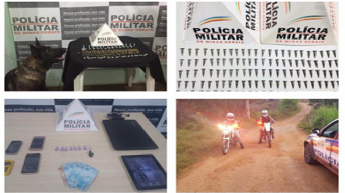 “Operação Big Bang” realizada no 31º BPM resulta na apreensão de grande quantidade de drogas