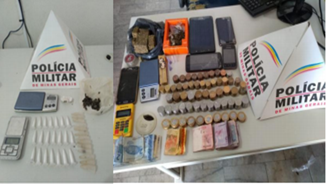 Polícia Militar e Civil com o Ministério Público cumpre mandados de busca e apreensão em Carandaí