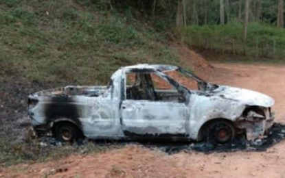 Em Alto Rio Doce candidato a vereador tem carro incendiado