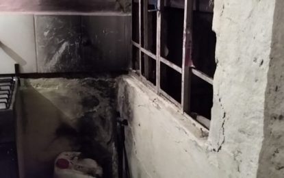 Incêndio em residência no bairro Monsenhor Mário Quintão em Barbacena