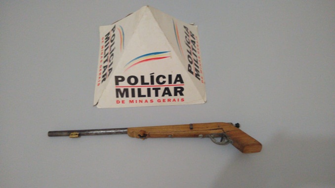 Polícia Militar apreende arma de fogo na zona rural de Cipotânea