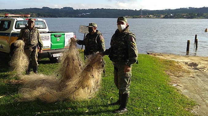 Polícia Militar de Meio Ambiente realiza “Operação Piracema”
