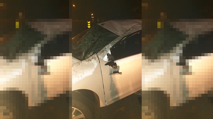 Quatro pessoas ficam feridas em acidente na BR-040