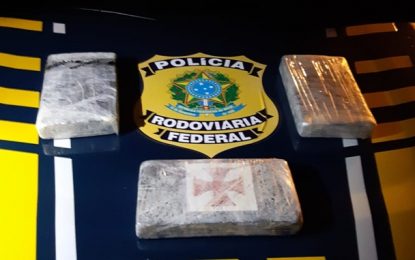 PRF prende homem com carga de drogas avaliada em R$ 400 mil em João Monlevade