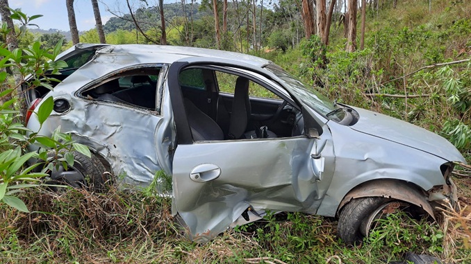 Motorista morre em acidente na MGC-265 nas imediações do Distrito de Pinheiro Grosso