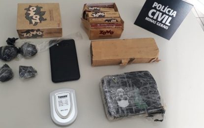 Polícia Civil prende suspeito de tráfico de drogas em Alto Rio Doce