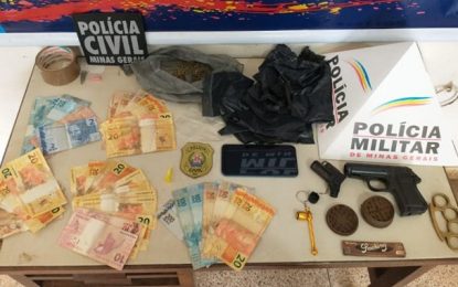 Polícia Civil realiza ação de combate ao tráfico de drogas em Senhora de Oliveira