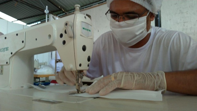 Sistema prisional mineiro disponibiliza 46 mil máscaras de proteção para TRE oferecer aos eleitores